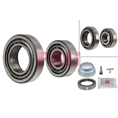 Image of 0009816305, 0009816305WB, 0019802902, 0019802902WB, 1163300051 Wheel bearing kit FAG 713 6674 30 MERCEDES BENZ: W123 Estate, Saloon, T1 Van