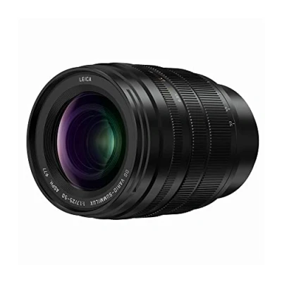 Image of Panasonic LUMIX Micro Four Thirds Camera Lens, Leica DG Vario SUMMILUX 25 50mm F1.7 ASPH, Stepless Aperture, Video Performance, H X2550