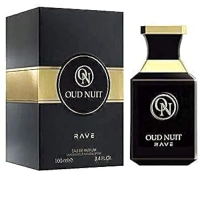 Image of Oud Nuit 100ml Eau de Arabian Parfum Woody and Spicy Natural Spray Perfume Long Lasting Effect (for Men Women) (Unisex)