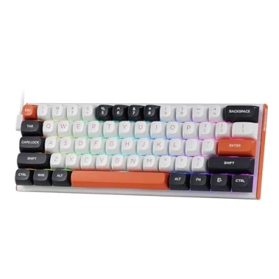 Image of Redragon K683 Rapid Trigger HE Gaming Keyboard, 60% 61 Keys Wired Mechanical Keyboard w/Hyper Fast Actuation, Dedicated Magnetic Switch, Actuation Point Adjustable, 8K Hz Polling Rate