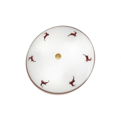 Image of Nonna Cottage Style Glass Patterned Flush Ceiling Lamp, 2x E14
