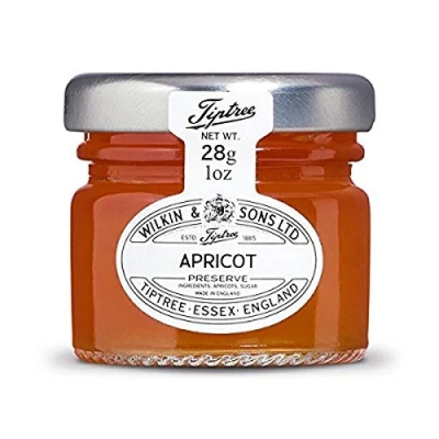 Image of Tiptree Apricot Preserve Portions Pots 72x28g
