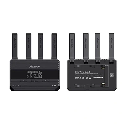 Image of Accsoon CineView Quad Transmitter/Receiver System SDI&amp;HDMI Dual Band (2.4GHz &amp; 5GHz) range of 150m near zero latency (60ms)