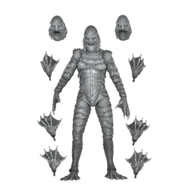 Image of Universal Monsters figurine Ultimate Creature from the Black Lagoon (B&amp;W) 18 cm