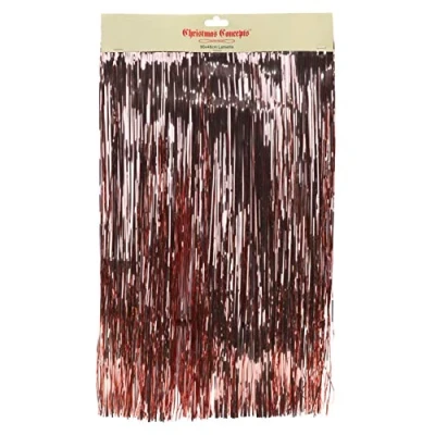 Image of Christmas Concepts® Shiny Lametta Tree Decorations (Rose Gold)
