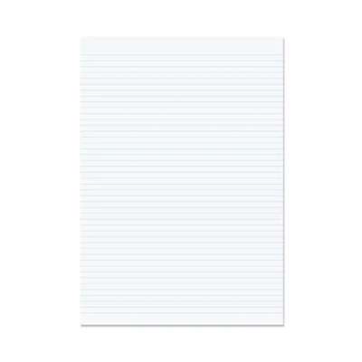 Image of RHINO A4 Loose Leaf Lined Paper, 500 Sheets / 1000 Page, 6mm Non Hole Punched, School &amp; Office Stationery Supplies