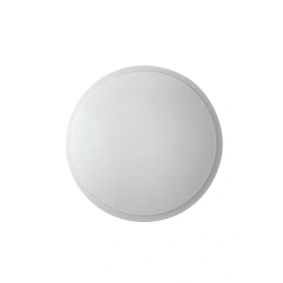 Image of Ego LED Dimmable Round Flush Ceiling Lamp, White Stardust, 3000 4000 6000K