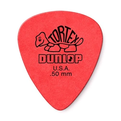 Image of Jim Dunlop 418P.50 Tortex Standard Player Pack (Pack of 12)