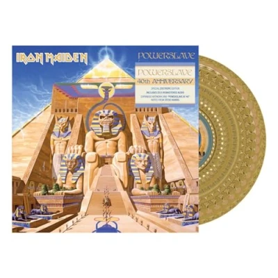 Image of Powerslave (40th Anniversary Limited Edition Zoetrope Vinyl) [VINYL]