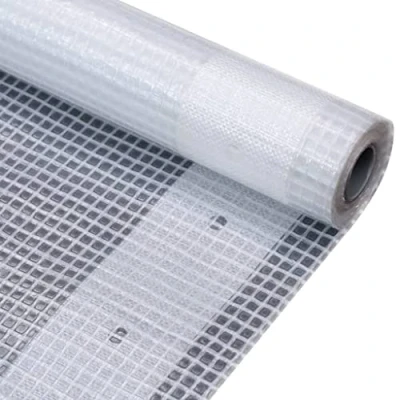 Image of vidaXL Leno Tarpaulins 2 pcs 260 g/m² 3x20 m White