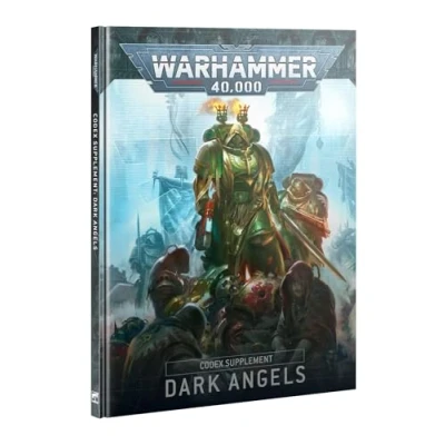 Image of Warhammer Games Workshop 40k Codex Supplement V.10 Dark Angels (En), Black