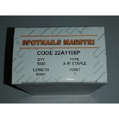 Image of Spotnails Type 140 Hammer Tacker Staples Size 8mm A11