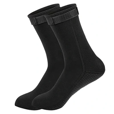 Image of JOJY Wetsuit Socks 3mm Neoprene Anti slip Thermal Diving Men Women Sports Water for Snorkeling Swimming Surfing