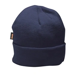 Image of Portwest Knit Cap Insulatex Lined, Size: One Size, Colour: Navy, B013NAR