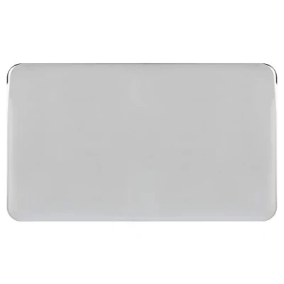Image of Schneider Electric Lisse Screwless Deco Double Blank Plate, GGBL8020PC, Polished Chrome