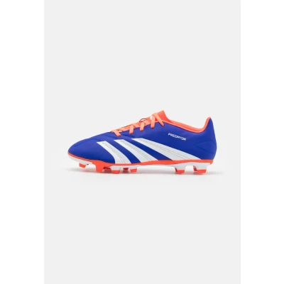Image of adidas Performance Predator CLUB FXG Moulded stud football boots, Men&#039;s, Size: 11, Lucid blue/footwear white/solar red Textile/synthetics