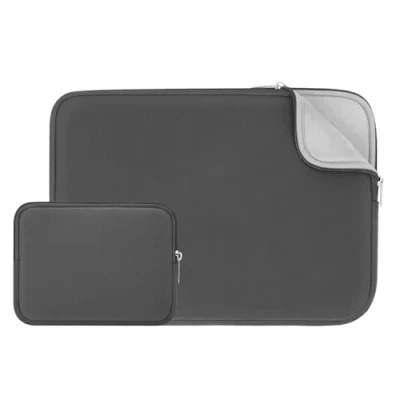 Image of RAINYEAR 11 11.6 Inch Laptop Sleeve Case Soft Lining Carrying Bag Cover with Accessories Pouch,Compatible 11.6&quot; MacBook Air for 11&quot; Notebook Computer/Tablet/Chromebook(Grey,Upgraded Version)