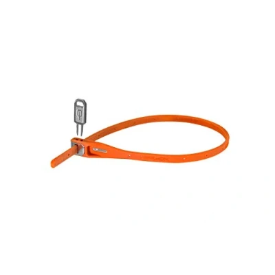 Image of Hiplok B0001103 Z LOK Armoured Security Tie &amp; Bike Lock, Single,Orange