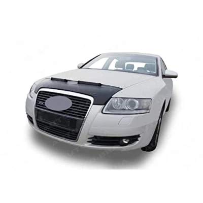 Image of AB 00034 BONNET BRA Compatible with Audi A6 C6 2004 2011 STONEGUARD PROTECTOR TUNING