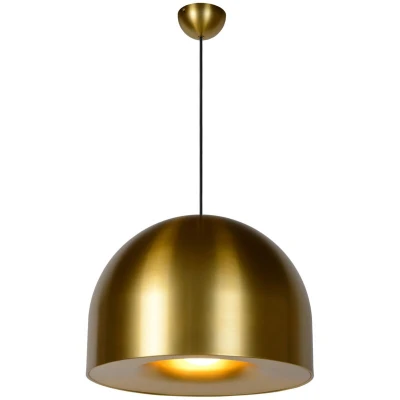 Image of Lucide AKRON Pendant light 50 cm 1xE27 Matt Gold / Brass