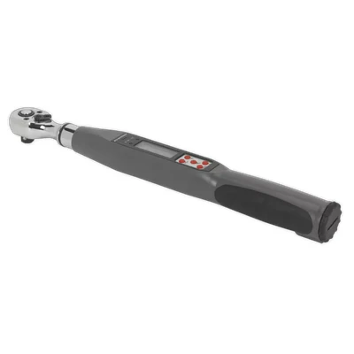 Image of Sealey Premier Torque Wrench Digital 3/8&quot;Sq Drive 2 24Nm(1.48 17.70lb.ft)