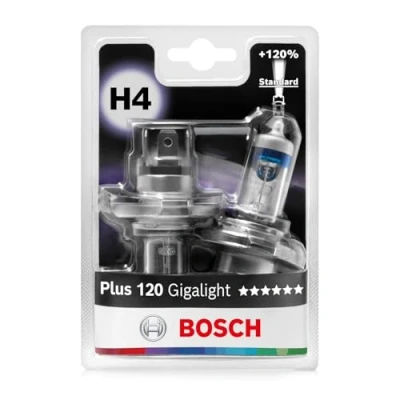 Image of 0050185 Light Bulbs BOSCH 1 987 301 425 H4 12V 60/55W P43t Halogen VOLKSWAGEN: Polo V Hatchback, Fox III MINI: Hatchback