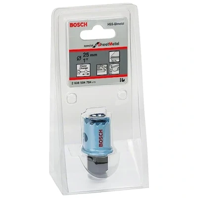 Image of Bosch Professional Hole Saw Special for Sheet Metal (for Stainless and Steel Sheets, Ø 25 mm, Accessories Drills)
