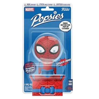 Image of Funko Popsies: Marvel Spider Man Comics Collectable Vinyl Figure Gift Idea Official Merchandise Toys for Kids &amp; Adults Comic Books Fans Stocking Fillers
