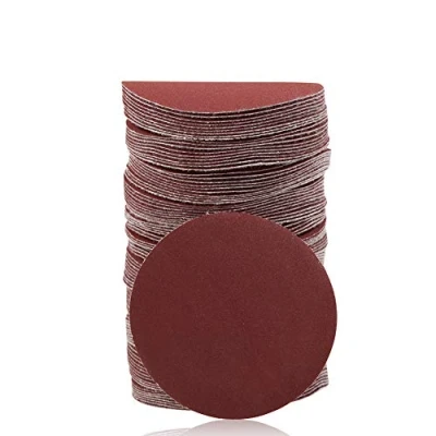 Image of SPEEDWOX Hook and Loop Sanding Discs 100pcs 3 inch 320 Grit Sandpaper for Wood Drill Grinder Rotary Tools No Hole