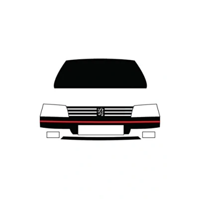 Image of Peugeot 205 GTi Retro Motor Company Greeting Card