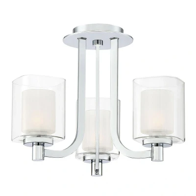 Image of Quoizel Kolt Globe Ceiling Light Polished Chrome, IP44