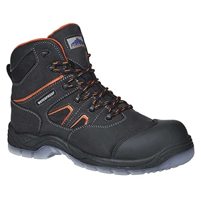 Image of Portwest FC57 Lightweight Compositelite All Weather Boot S3 WR Black, 38