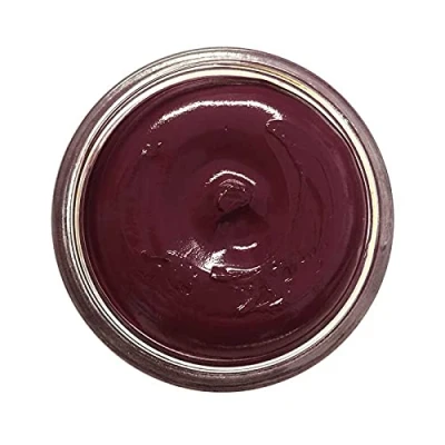 Image of Famaco 50ml Purple Parme Leather Deluxe Cream Polish for Boot and Shoe with Application Brush Nourish Protector Kit Boots Shoes