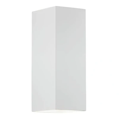 Image of Oslo LED Outdoor Large Up Down Wall Light Textured White IP65
