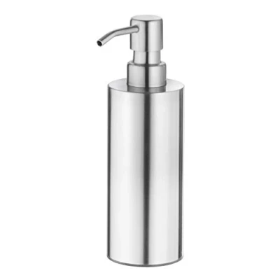 Image of AMARE Soap Dispenser Stainless Steel Cylinder Anti Fingerprint Black, Seifenspender Zylinder