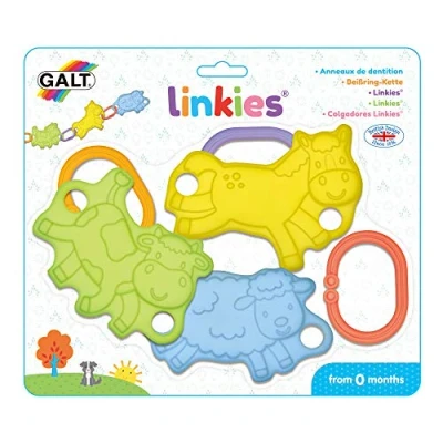 Image of Galt Toys, Linkies, Teething Toys for Babies, Ages 0 Months Plus