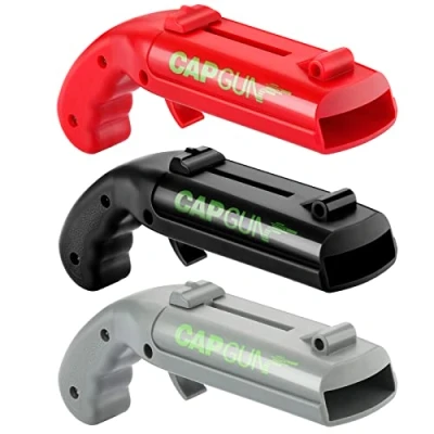 Image of Beer Opener Gadgets for Men Cap Gun Bottle 3 Pieces Funny Pistol Launcher Home Party BBQ in 1 Pack