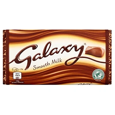 Image of Galaxy Smooth Milk Chocolate Bar, (Pack of 24 x 110 g), 2.64 g