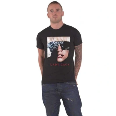 Image of Lady Gaga T Shirt The Fame Photo Official Unisex Black XL