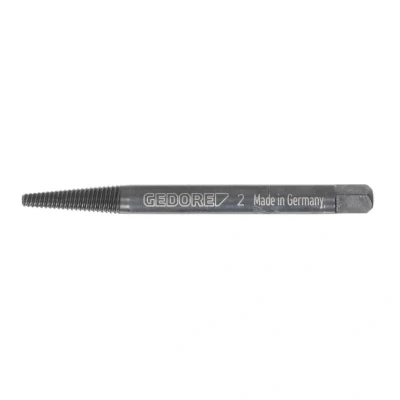 Image of GEDORE Chrome Vanadium Steel Screw Extractor 54HRC Size 2 M6 M8