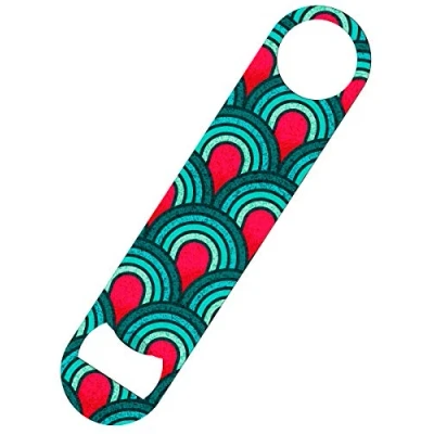 Image of Grindstore Rainbow Scales Bar Blade Bottle Opener 18x4cm