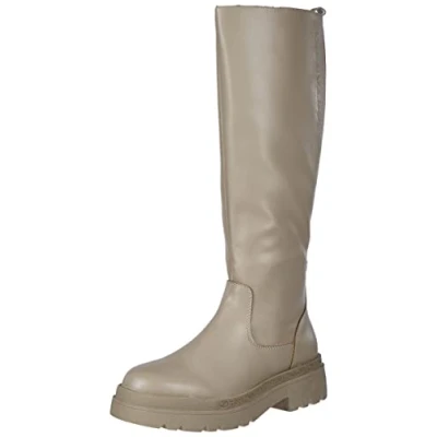 Image of TOM TAILOR Women&#039;s 4294003 Knee High Boot, Ice, 5 UK