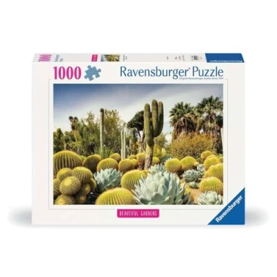 Image of Ravensburger 12000850 Huntington Desert garden 1000 pieces jigsaw puzzle for adults and kids age 14 years up,