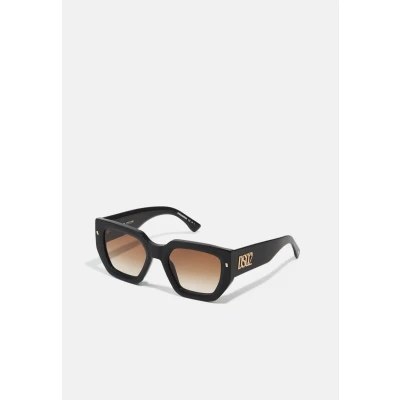 Image of Dsquared2 Unisex Sunglasses, Size: One Size, Black