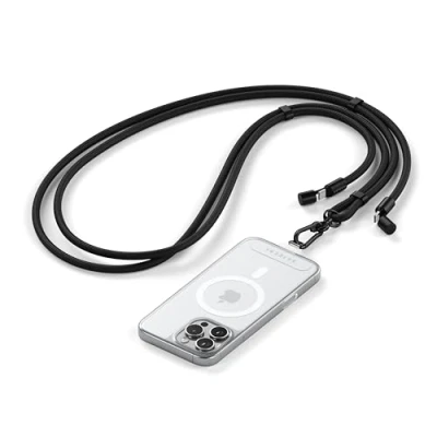 Image of SATECHI OntheGo USB C Lanyard cable Black