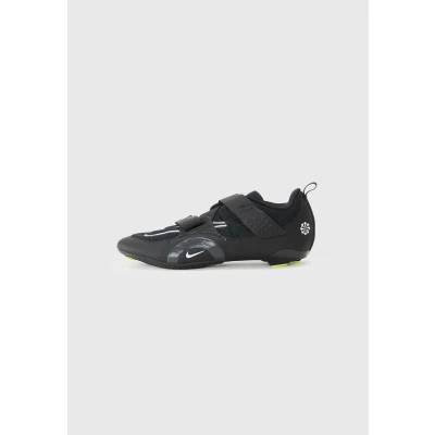 Image of NIKE Women&#039;s SuperRep Cycle 2 Next Nature Sneaker, Black/White Volt Anthracite, 7 UK