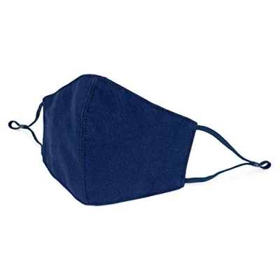 Image of Face Mask Plain Regular Size Made With Cotton by JOE COOL