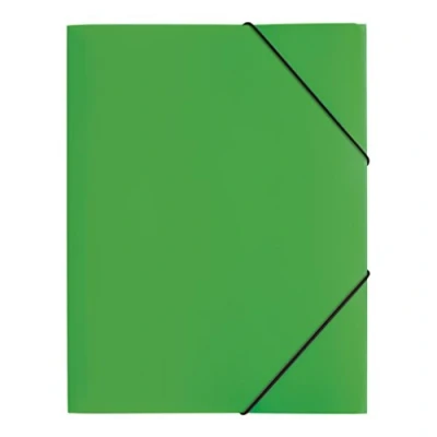 Image of Pagna 21613 05 Elasticated Folder 3 Flaps (Green)