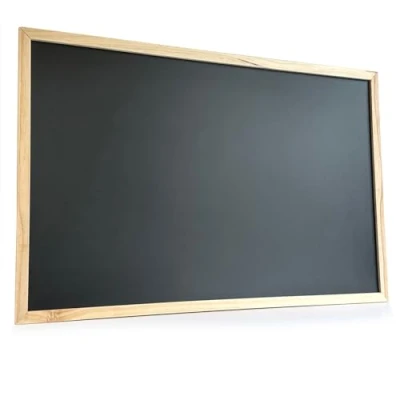Image of Chalk Boards for Walls Wooden Frame blackboards Home Office Wall Chalkboard (400mm x 600mm)