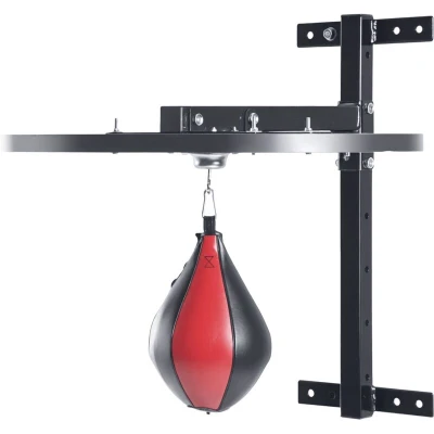 Image of HOMCOM Speedball Platform Punch Bag Frame Swivel Bracket MMA Exercise Training Workout w/Ball